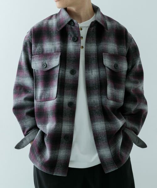 crewre ジャケット crewre online shop / ダブルブレストツイルジャケット