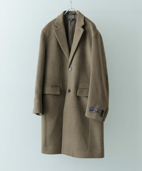UNDERCOVER ウールチェスターコート　NO (B)ORDERS期 BL】ウールチェスターコート/ネイビー×ソリッド/NEW ZEALAND