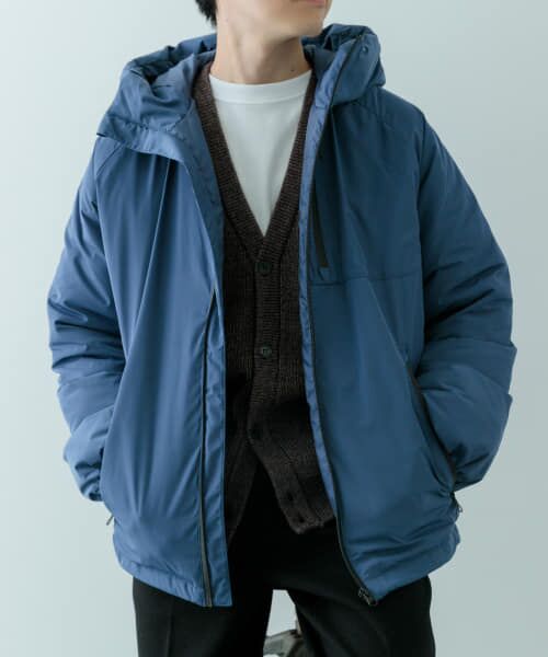 美品★ITEMS URBAN RESEARCH フード付きホワイトダウン セール】 フーデット2wayショートダウン （ダウンジャケット