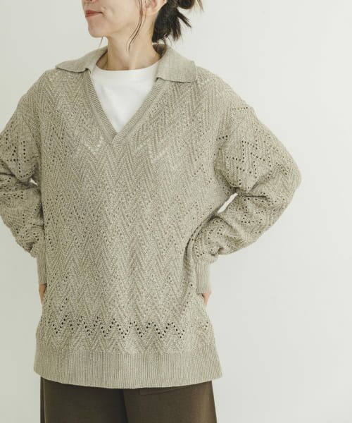 ＊＊URBAN RESEARCH ITEMS / アーバンリサーチ アイテムズ ニット・セーター | スキッパーニットプルオーバー（IVOMIX）