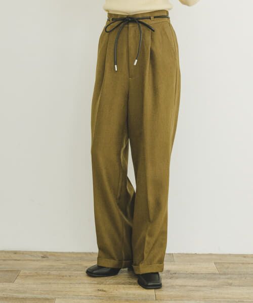 ベルト付きパンツ （その他パンツ）｜＊＊URBAN RESEARCH ITEMS