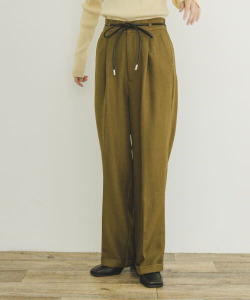 新品タグ付き✨24SS　定価3.9万　カオス　アンバーリネンパンツ　ベルギー 新品タグ付き✨24SS 定価3.9万 カオス アンバーリネンパンツ