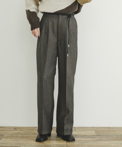 ベルト付きパンツ （その他パンツ）｜＊＊URBAN RESEARCH ITEMS