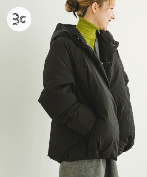 セール】 GREENDOWNコクーンフードジャケット （ダウンジャケット