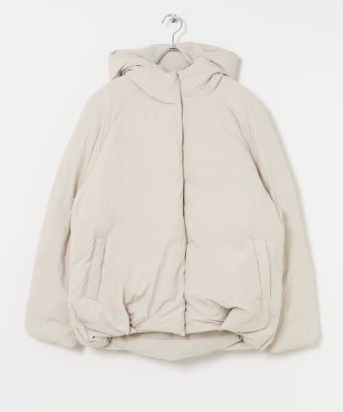 URBAN RESEARCH コクーンフードジャケット　ダウンコート セール】 GREENDOWNコクーンフードジャケット （ダウン