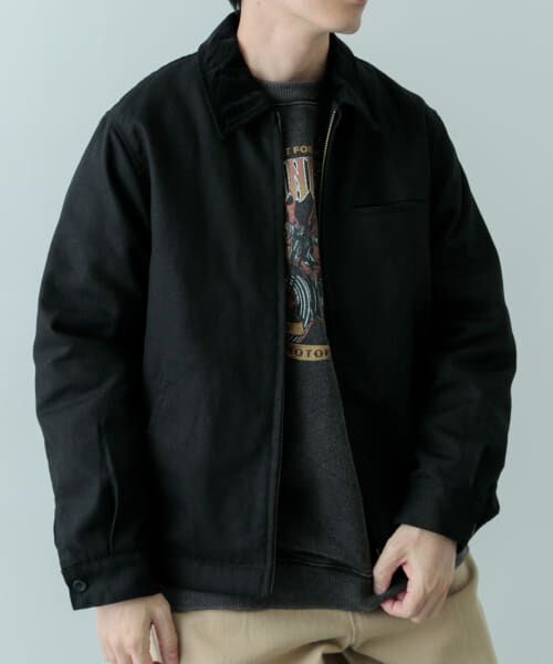 ＊＊URBAN RESEARCH ITEMS / アーバンリサーチ アイテムズ その他アウター | WORKERS ダック ジャケット（BLK）
