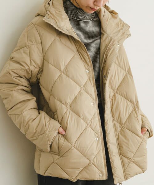 ＊＊URBAN RESEARCH ITEMS / アーバンリサーチ アイテムズ ダウンジャケット・ベスト | TAION　HOOD DOWN JACKET（G.BEG）