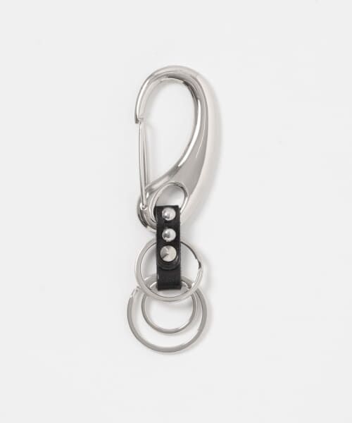＊＊URBAN RESEARCH ITEMS / アーバンリサーチ アイテムズ キーホルダー・ストラップ | Carabiner Studs KeyHolder（BLK）