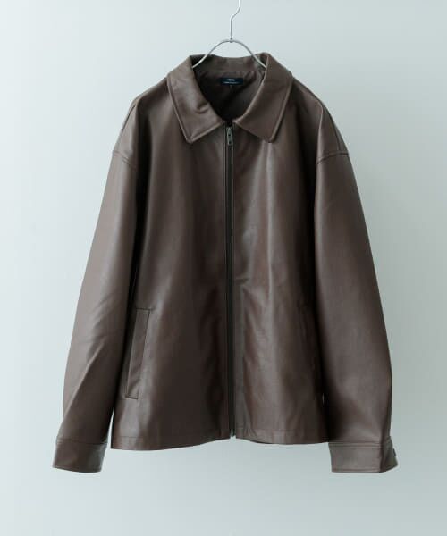 ＊＊URBAN RESEARCH ITEMS / アーバンリサーチ アイテムズ その他アウター | F.L. ZIP UP フライトジャケット（BRN）