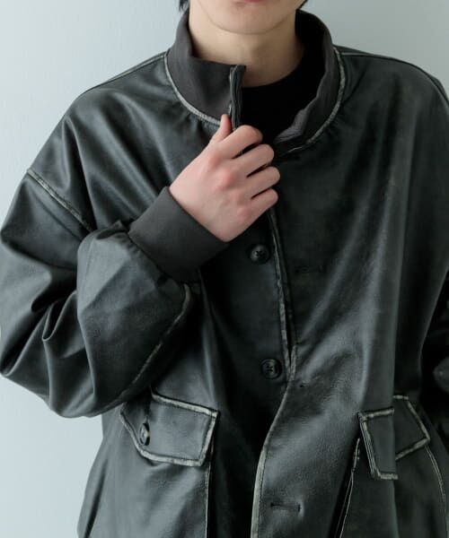 ＊＊URBAN RESEARCH ITEMS / アーバンリサーチ アイテムズ その他アウター | F.L. a-1 フライトジャケット（FADED BLK）