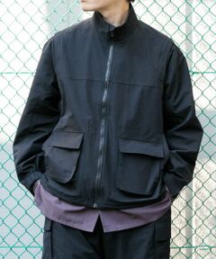 『セットアップ対応』ドライウェザー 2WAYハイネックブルゾン