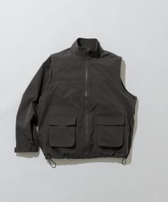 『セットアップ対応』ドライウェザー 2WAYハイネックブルゾン