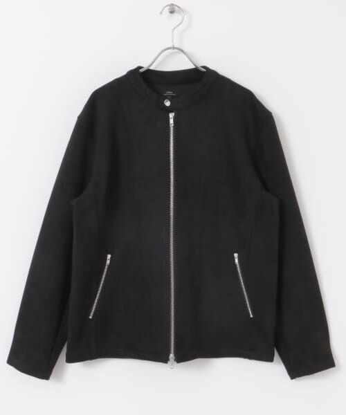 Urban Research シングルライダースジャケット 40 ブラック URBAN RESEARCH ブラックレザーシングルライダースジャケット
