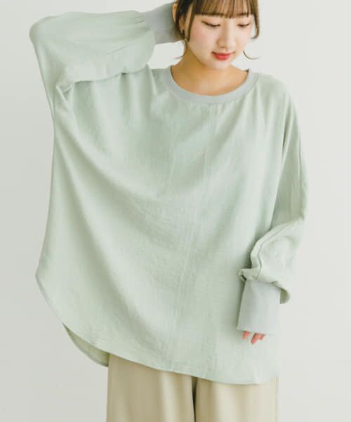 ＊＊URBAN RESEARCH ITEMS / アーバンリサーチ アイテムズ シャツ・ブラウス | リブドルマンブラウス（MNT）