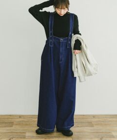 デニムサロペット