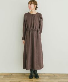 ウエストギャザーワンピース