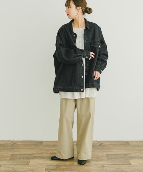 アーバンリサーチ24SSデニムジャケットGジャン◆オーバーサイズ アーバンリサーチ24SSデニムジャケットGジャン◇オーバーサイズ
