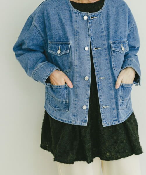 アーバンリサーチ　MARITASDENIMノーカラーGジャン アーバンリサーチ MARITASDENIMノーカラーGジャン - メルカリ