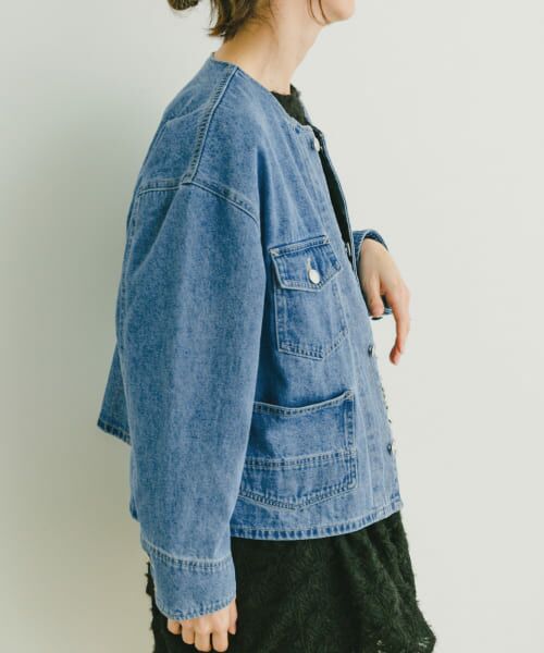 アーバンリサーチ　MARITASDENIMノーカラーGジャン アーバンリサーチ MARITASDENIMノーカラーGジャン - メルカリ