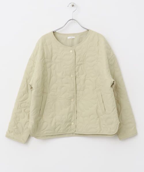 LASUD♡春使える！ノーカラーブルゾン♡新品　ライナー付 LASUD♡春使える！ノーカラーブルゾン♡新品 ライナー付
