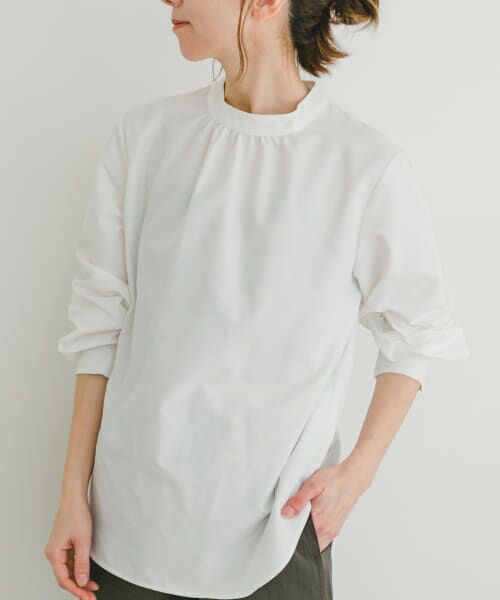 ＊＊URBAN RESEARCH ITEMS / アーバンリサーチ アイテムズ シャツ・ブラウス | ハイネックブラウス（OFF）