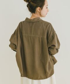 リヨセルポケットシャツ