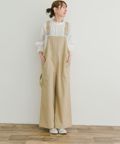新品　25ss かぐれ　アーバンリサーチ　リネンサロペット　チャコール　麻 新品 25ss かぐれ アーバンリサーチ リネンサロペット