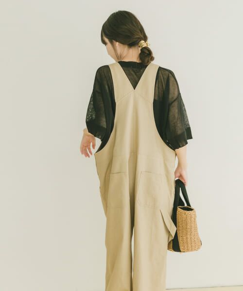 リネン混サロペット36サイズ URBAN RESEARCH ITEMS｜リネン混サロペット | Rakuten Fashion