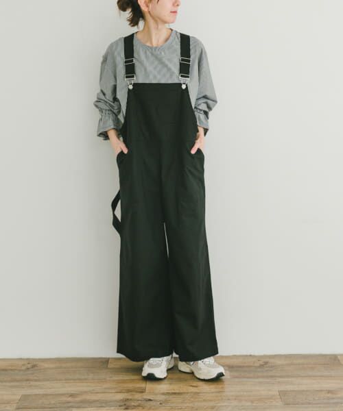 セール】 リネン混サロペット （サロペット・オールインワン