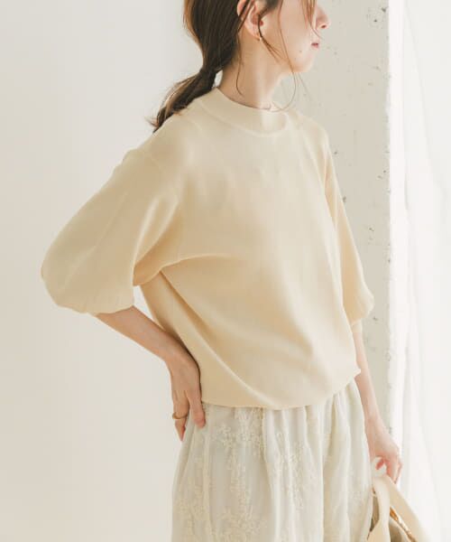 ＊＊URBAN RESEARCH ITEMS / アーバンリサーチ アイテムズ ニット・セーター | ソウバリボリュームスリーブニット（OFF）