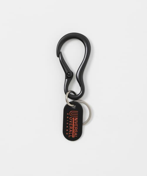 ＊＊URBAN RESEARCH ITEMS / アーバンリサーチ アイテムズ キーホルダー・ストラップ | U.O.Carabiner Key Ring（BLK）