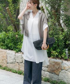 スキッパーフレンチチュニック