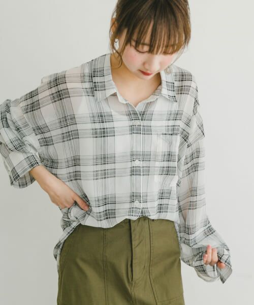 ＊＊URBAN RESEARCH ITEMS / アーバンリサーチ アイテムズ シャツ・ブラウス | シアービッグシャツ（OFF）