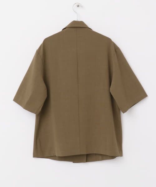 リネンライクハーフスリーブジャケット （その他アウター