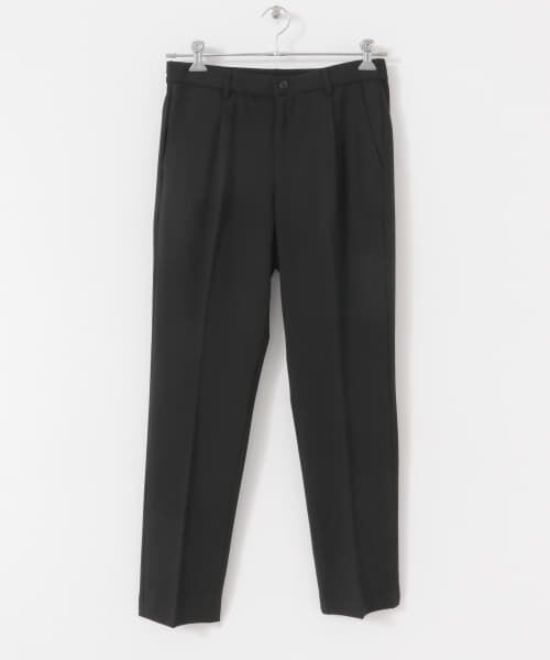 ＊＊URBAN RESEARCH ITEMS / アーバンリサーチ アイテムズ その他パンツ | 梨地ジャガードピンタックパンツ（BLK）