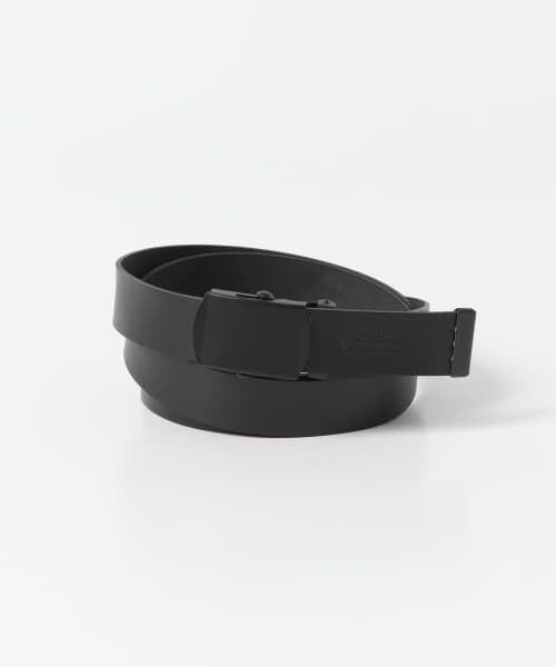 ＊＊URBAN RESEARCH ITEMS / アーバンリサーチ アイテムズ ベルト・サスペンダー | U.O.Leather GI Belt（BLK）