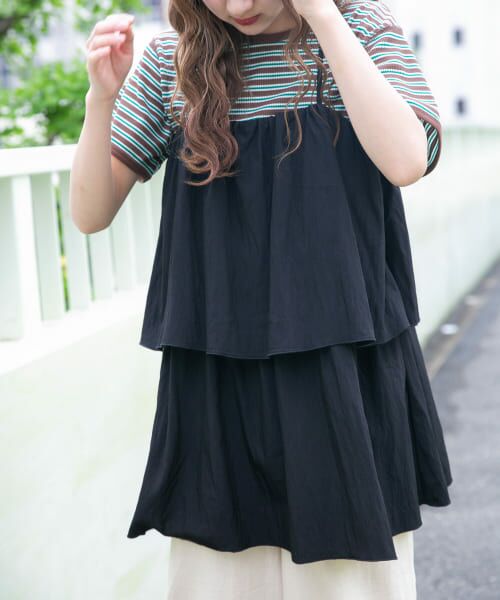 セール】 チュニックレイヤードキャミソール （チュニック