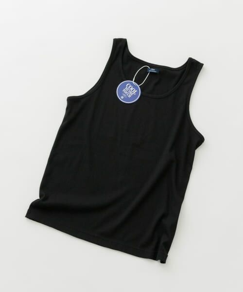 ＊＊URBAN RESEARCH ITEMS / アーバンリサーチ アイテムズ タンクトップ | クールタッチテレコタンクトップ（BLK）
