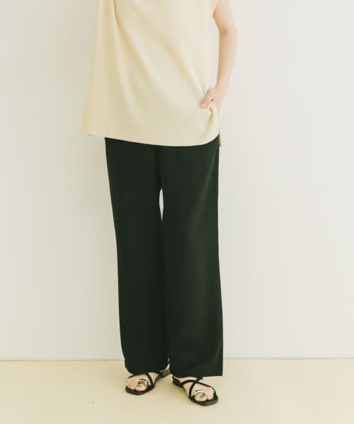 ＊＊URBAN RESEARCH ITEMS / アーバンリサーチ アイテムズ その他パンツ | カットジョーゼットイージーパンツ（BLK）