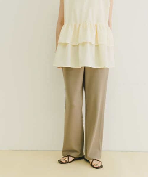 ＊＊URBAN RESEARCH ITEMS / アーバンリサーチ アイテムズ その他パンツ | カットジョーゼットイージーパンツ（L.BEG）