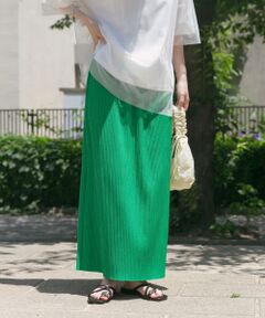 ＊＊URBAN RESEARCH ITEMS / アーバンリサーチ アイテムズ スカート | セルフカットプリーツスカート