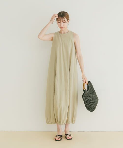 セール】 ノースリーブバルーンワンピース （ワンピース