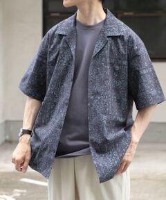 ＊＊URBAN RESEARCH ITEMS / アーバンリサーチ アイテムズ シャツ・ブラウス | Batik Print Open Collar shirts