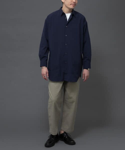 URBAN RESEARCH ROSSO / アーバンリサーチ ロッソ シャツ・ブラウス | 『XLサイズあり』丸井織物ロングシャツ | 詳細11