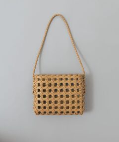 JAMIRAY　LEATHER MESH BAG