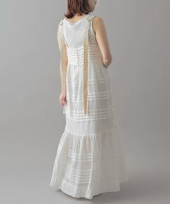 LEE MATHEW　Soma Tier Apron Dress