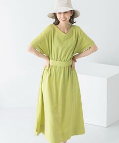 『UR GREEN』2WAYウエストマークワンピース