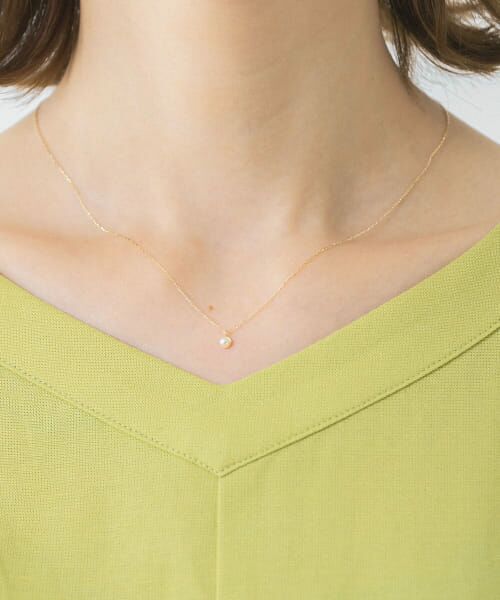 セール】 Favorible petite pearl YG necklace （ネックレス