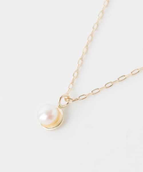 セール】 Favorible petite pearl YG necklace （ネックレス