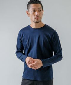 『MADE IN JAPAN』『XLサイズあり』シルケットスムースロングTシャツ